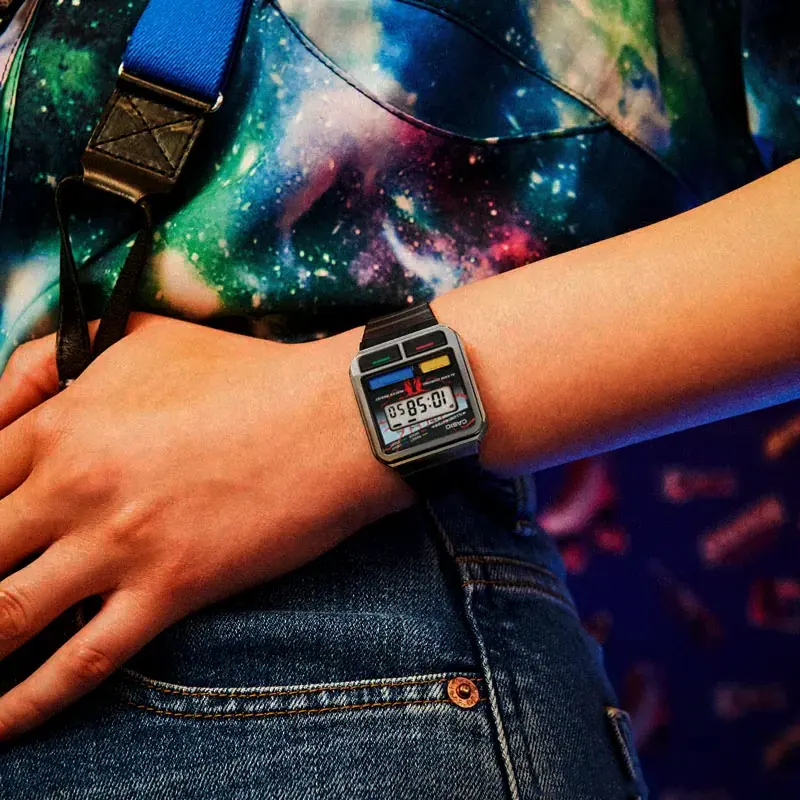 Casio x Vintage Stranger Things  Retro Digital Watch- A120WEST-1A